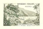 France_1957_Yvert_1125a-Scott_850_unadopted_Guadeloupe_dark-olive-green_AP_detail
