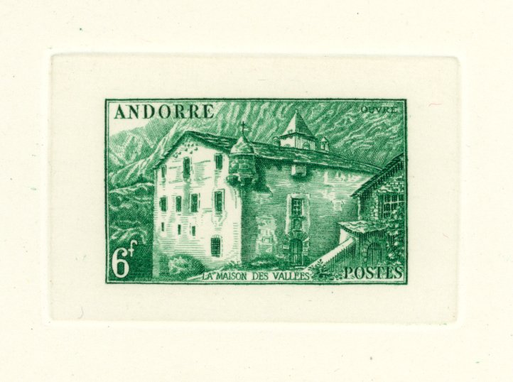 Andorra_1951_Yvert_126-Scott_115_a_detail