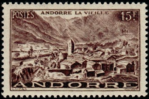 Andorra_1951_Yvert_132-Scott