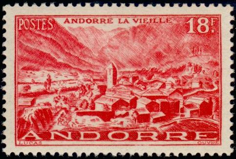 Andorra_1951_Yvert_134-Scott