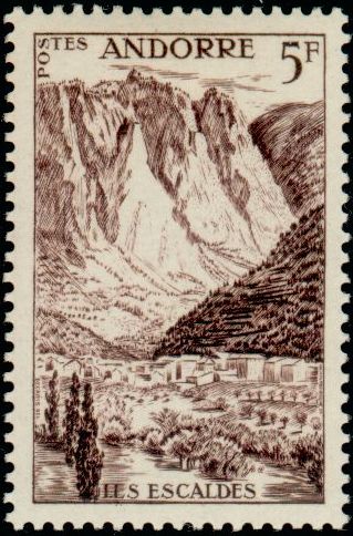 Andorra_1955_Yvert_141-Scott_127