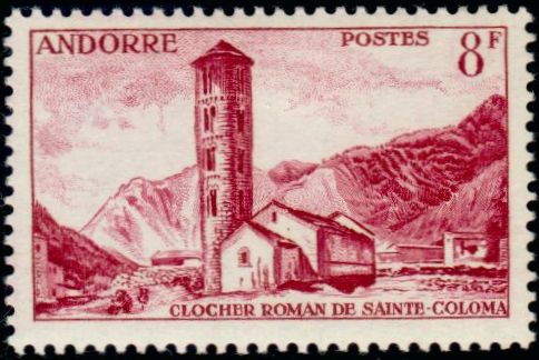 Andorra_1955_Yvert_143-Scott_129