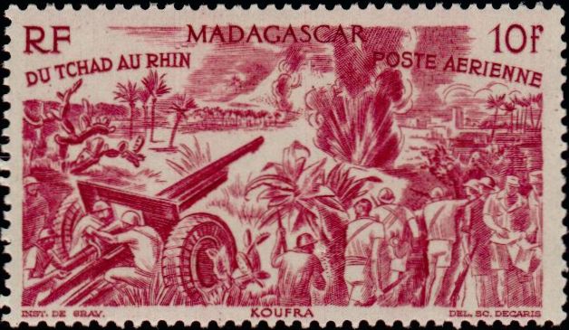 Madagascar_1946_Yvert_PA67-Scott_C46