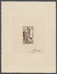 Laos_1953_Yvert_25-Scott_B1_dark-brown_aa