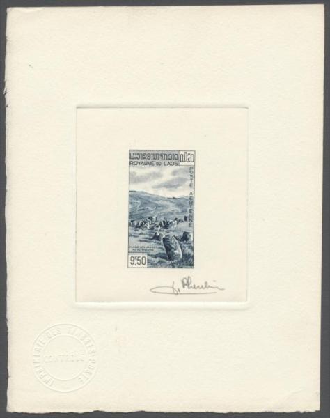 Laos_1960_Yvert_PA35-Scott_C35_blue_aa
