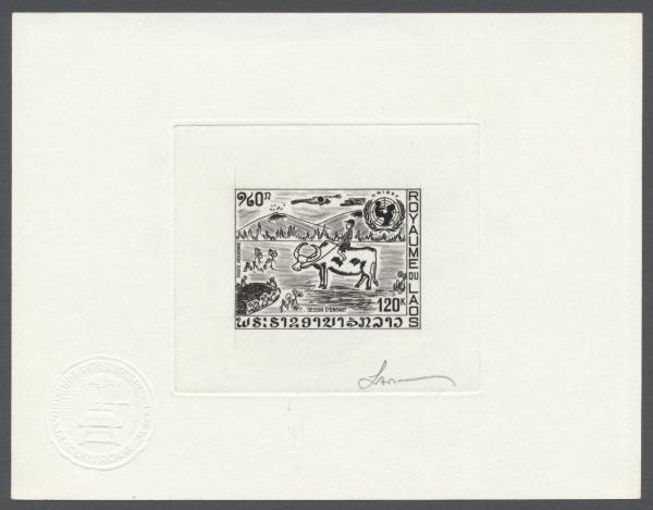 Laos_1972_Yvert_PA90-Scott_C90_black_aa