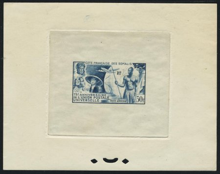 Somali_Coast_1949_Yvert_PA23-Scott_C18_blue