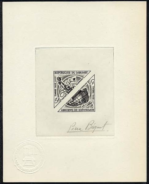 Dahomey_1967_Yvert_Taxe_41-42-Scott_J38-39_black_a