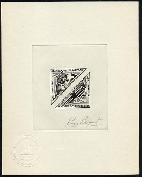 Dahomey_1967_Yvert_Taxe_45-46-Scott_J42-43_black_a