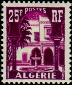 Algeria_1954_Yvert_314A-Scott_271_typo