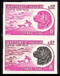 St_Pierre_1972_Yvert_Taxe_77-Scott_J77_pair_a