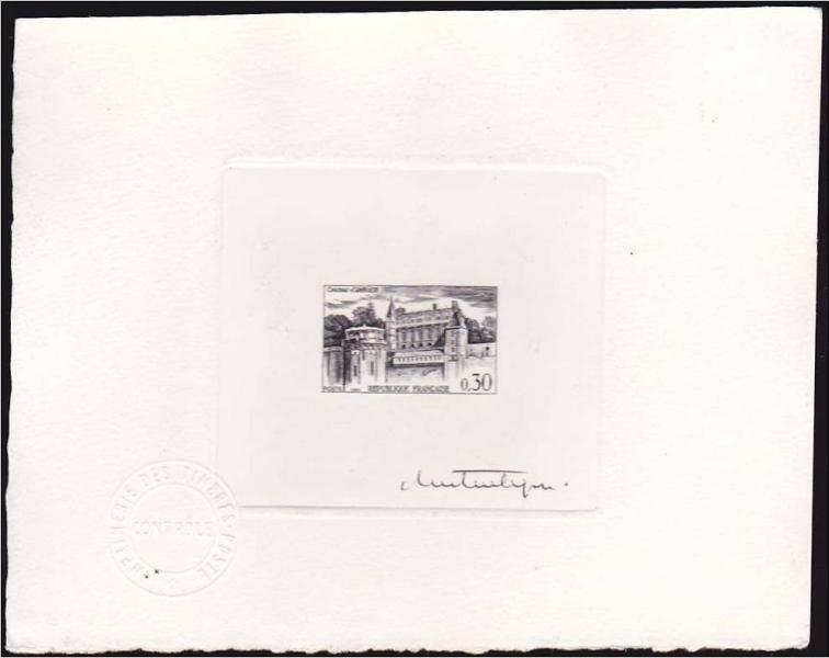 France_1963_Yvert_1390-Scott_1068_black_b