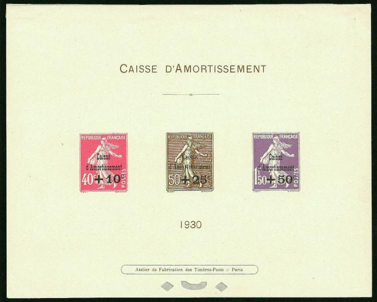 France_1930_Yvert_266-68-Scott_B35-37_typo_f