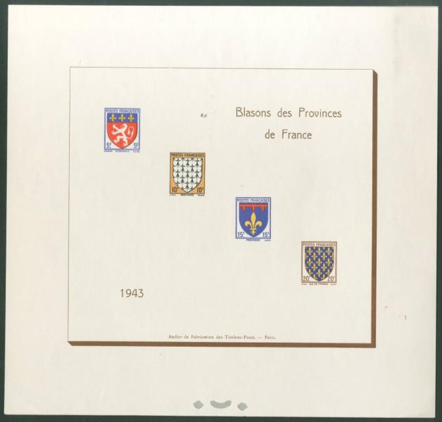 France_1943_Yvert_572-75-Scott_460-63_typo_a