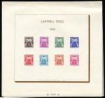 France_1943_Yvert_Taxe_67-75-Scott_J67-75_typo