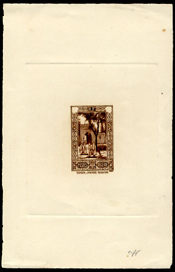 Algeria_1936_Yvert_107a-Scott_85_unadopted_Cimetiere_of_Tlemcen_etat_brown_AP