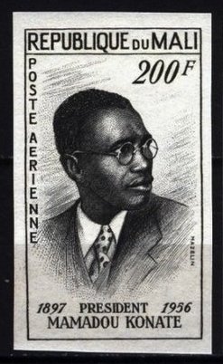 Mali_1961_Yvert_PA9-Scott_C9_black