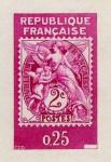 France_1964_Yvert_1414-Scott_1084_red-lilac_ba_detail