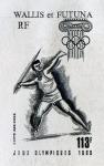 Wallis_1980_Yvert_PA-Scott_C_unadopted_113f_jevelin_Jeux_Olympiques_etat_black_a_AP_detail
