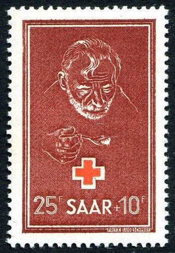 Saar_1950_Yvert_271-Scott_B75