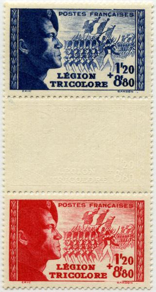 France_1942_Yvert_565A-Scott_B147a