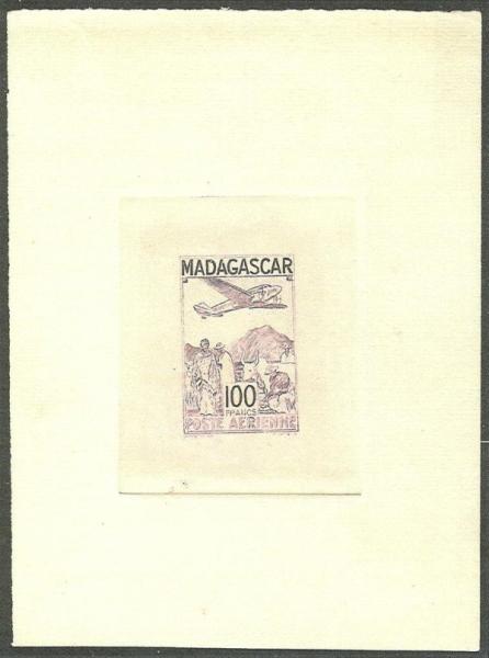 Madagascar_1944_Yvert_PA62-Scott_C45_dark-violet_ab_MEDIUM_DIE