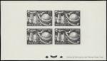 Monaco_1950_Yvert_332A_+_PA46-48-Scott_245A_+_C31-33_gummed_BLACK