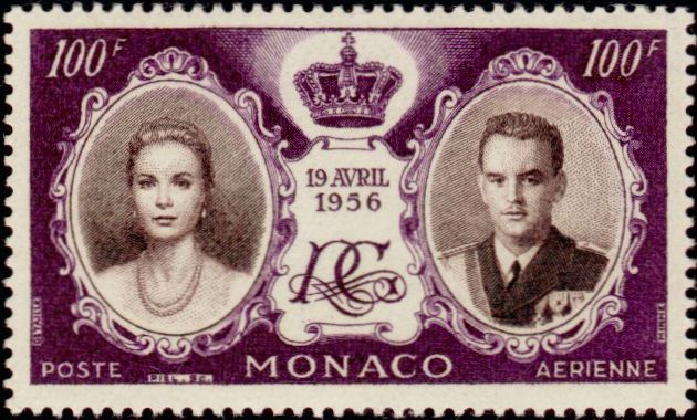 Monaco_1956_Yvert_PA63-Scott_C46