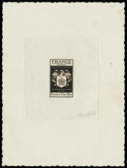 France_1944_Yvert_668-Scott_B190_sepia_aa