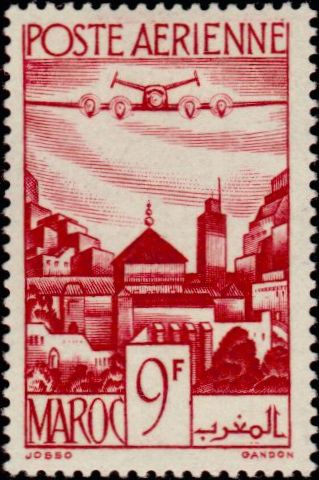 Morocco_1947_Yvert_PA60-Scott_C34