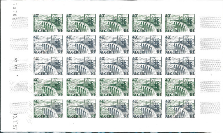 Algeria_1957_Yvert_340-Scott_283_full_sheet_l