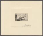 Laos_1957_Yvert_PA28-Scott_C28_sepia_g