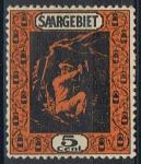 Saar_1922_Yvert_84-Scott_typo