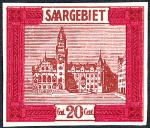 Saar_1922_Yvert_88-Scott_red_+_brown_typo_a