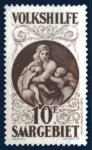 Saar_1929_Yvert_131-Scott_B16_Madonna_10f_helio_IS