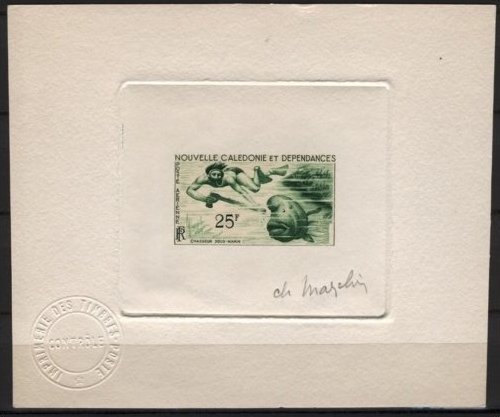 N_Caledonia_1962_Yvert_PA69-Scott_C31_green_aa