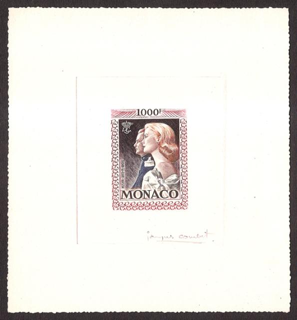 Monaco_1959_Yvert_PA72a-Scott_C55_unadopted_1000f_Grace_et_Rainier_III_gros_multicolor_cb_AP