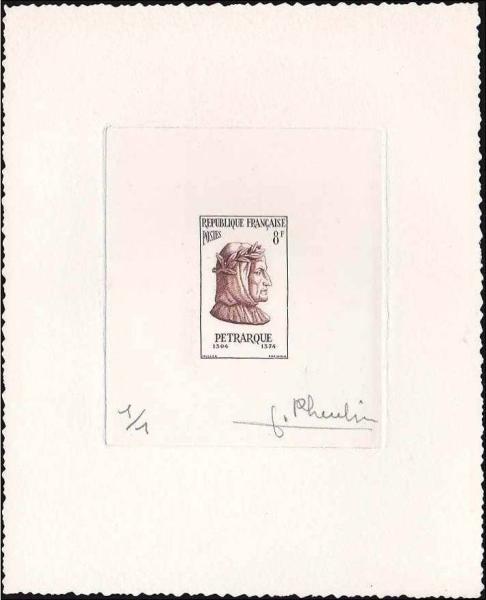 France_1956_Yvert_1082-Scott_811_brown-lilac