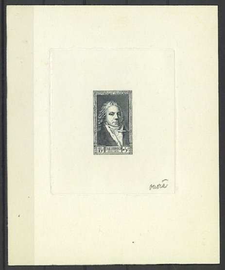 France_1951_Yvert_895-Scott_B262_dark-grey