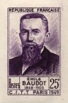France_1949_Yvert_846A-Scott_627_unissued_Emile_Baudot_violet_1503_Lx_CP_detail
