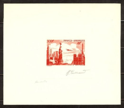 France_1949_Yvert_840c-Scott_622c_unadopted_airmail_500f_Amitie_FR-USA_red_d_AP