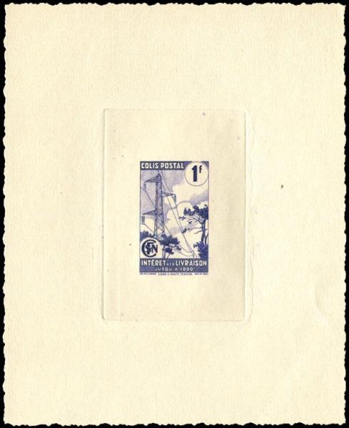 France_1944_Yvert_Colis_Postaux_220A-Scott_violet