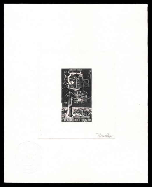 FSAT_1980_Yvert-Scott_unissued_4f55_unadopted_Satellite_Exosat_black_b_AP
