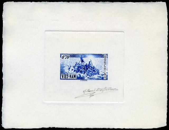 Sud_Vietnam_1955_Yvert_32a-Scott_30_unadopted_Exodus_with_inscription_blue_a_AP