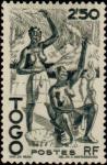 Togo_1947_Yvert_244-Scott_315_natives_2f50_IS