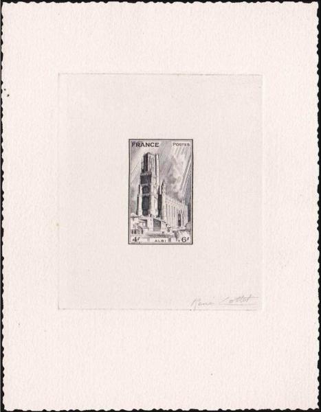France_1944_Yvert_667-Scott_B189_black_c