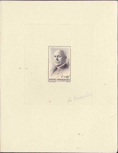 France_1943_Yvert_568-Scott_B149_black_e