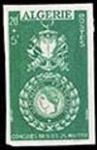 Algeria_1952_Yvert_296a-Scott_B65_unadopted_20f_+_5f_Medaille_militaire_b_ESS