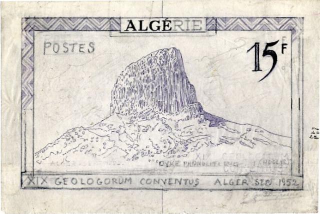 Algeria_1952_Yvert_298a-Scott_247_unissued_15f_Geologorum_Conventus_MAQ