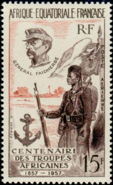 Fr_Equat_Africa_1957_Yvert_PA62-Scott_C43